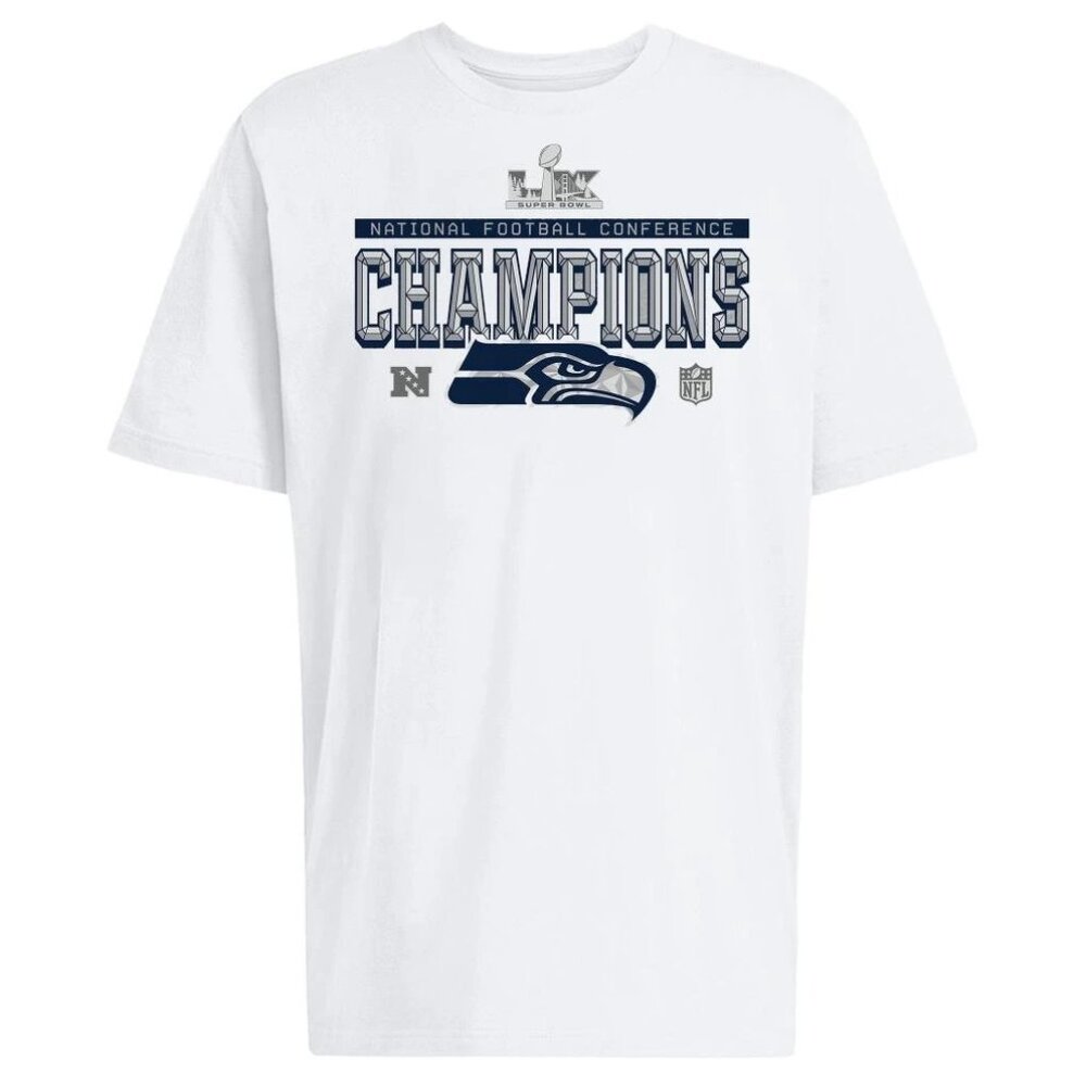 Seattle Seahawks 2025 NFC Champions Locker Room T-Shirt 166